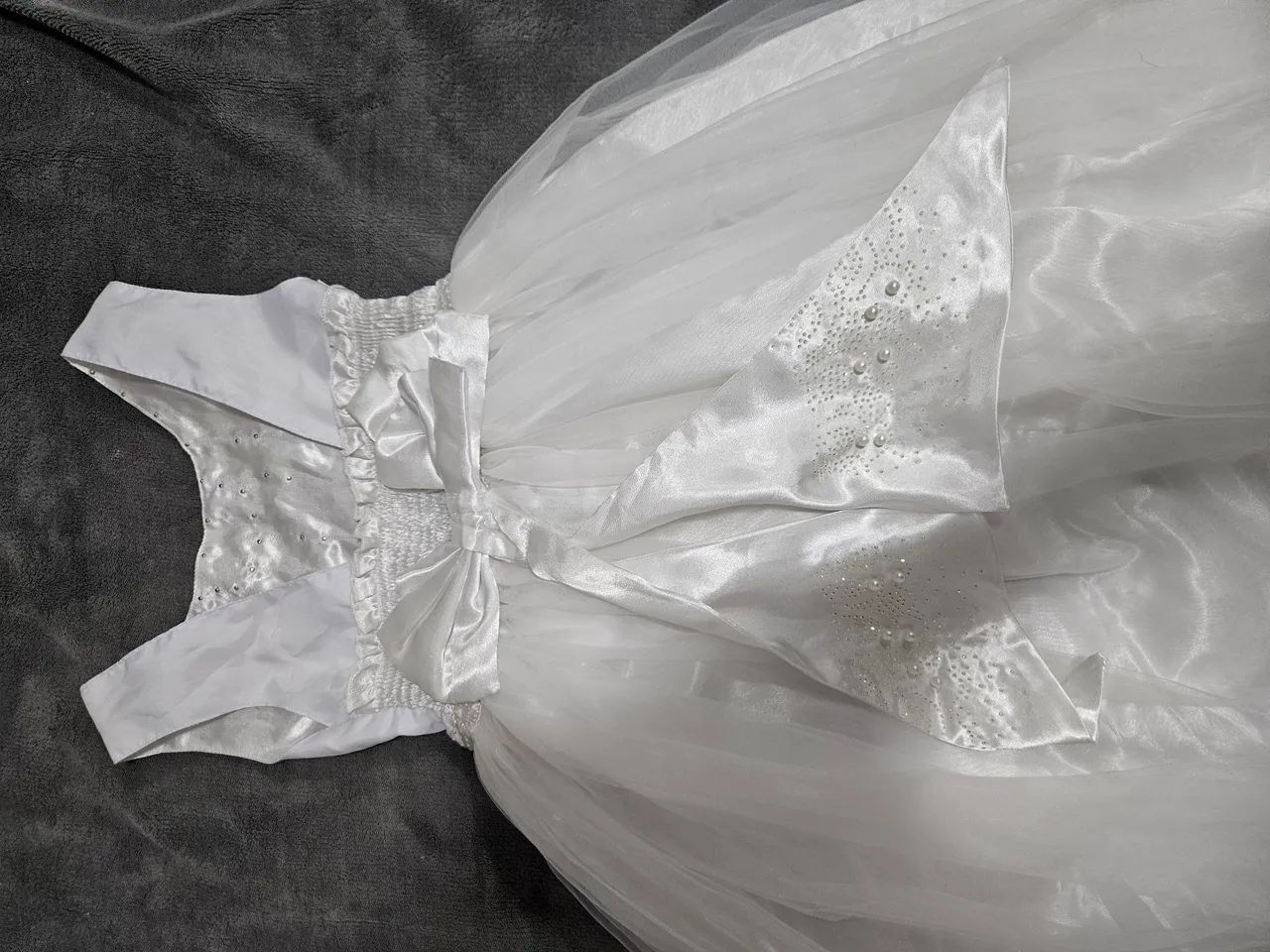 Vestido de dama de honra e sapato  - Foto 4