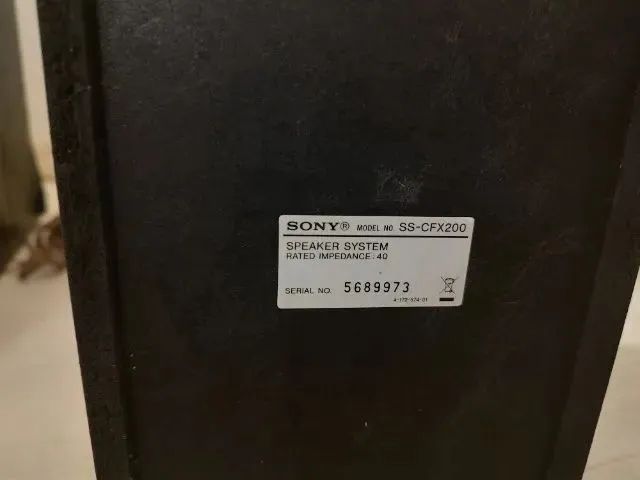 Caixa de Sony SS-CFX200 - Foto 2