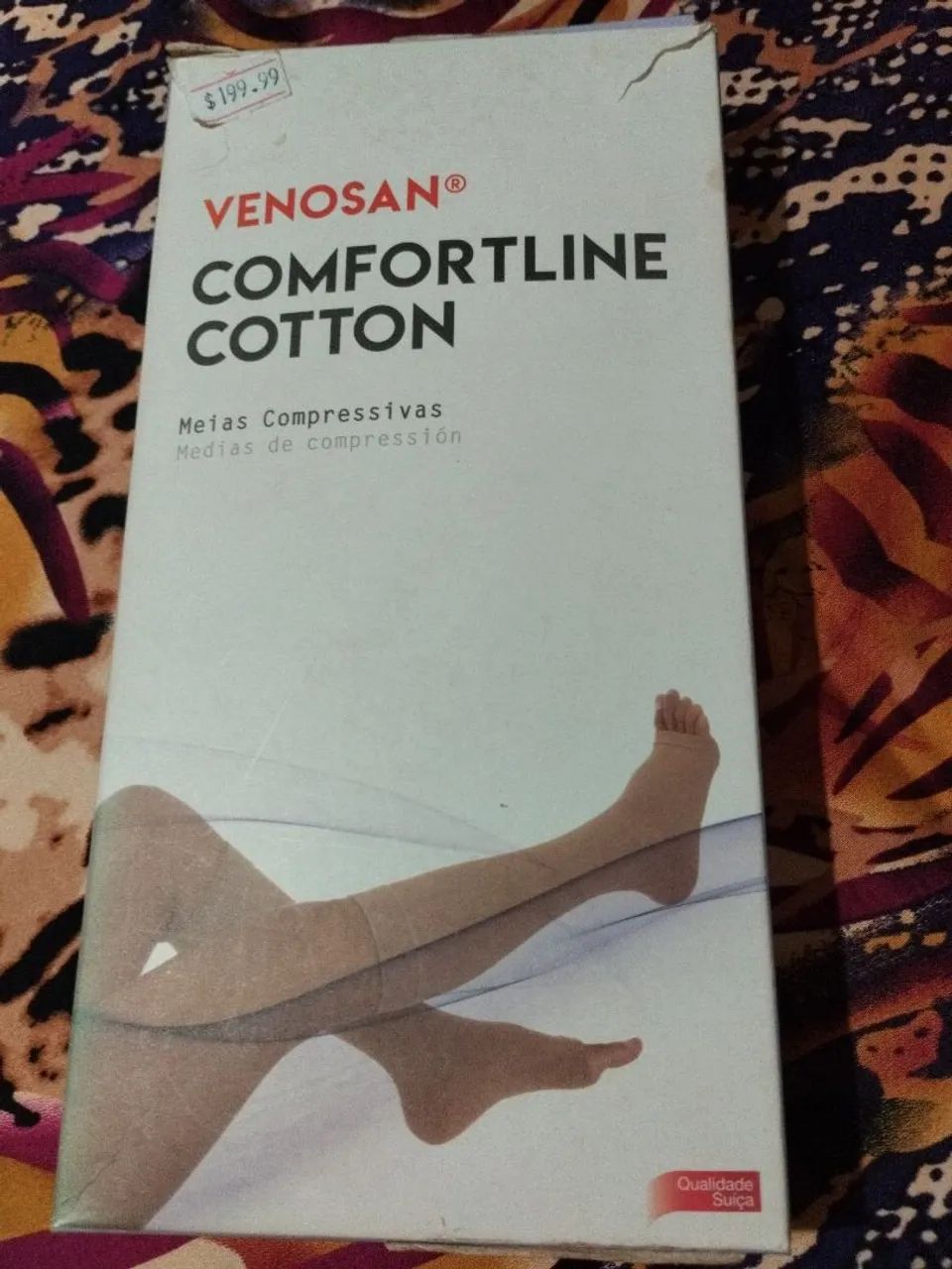 Meia de compressão para varizes 