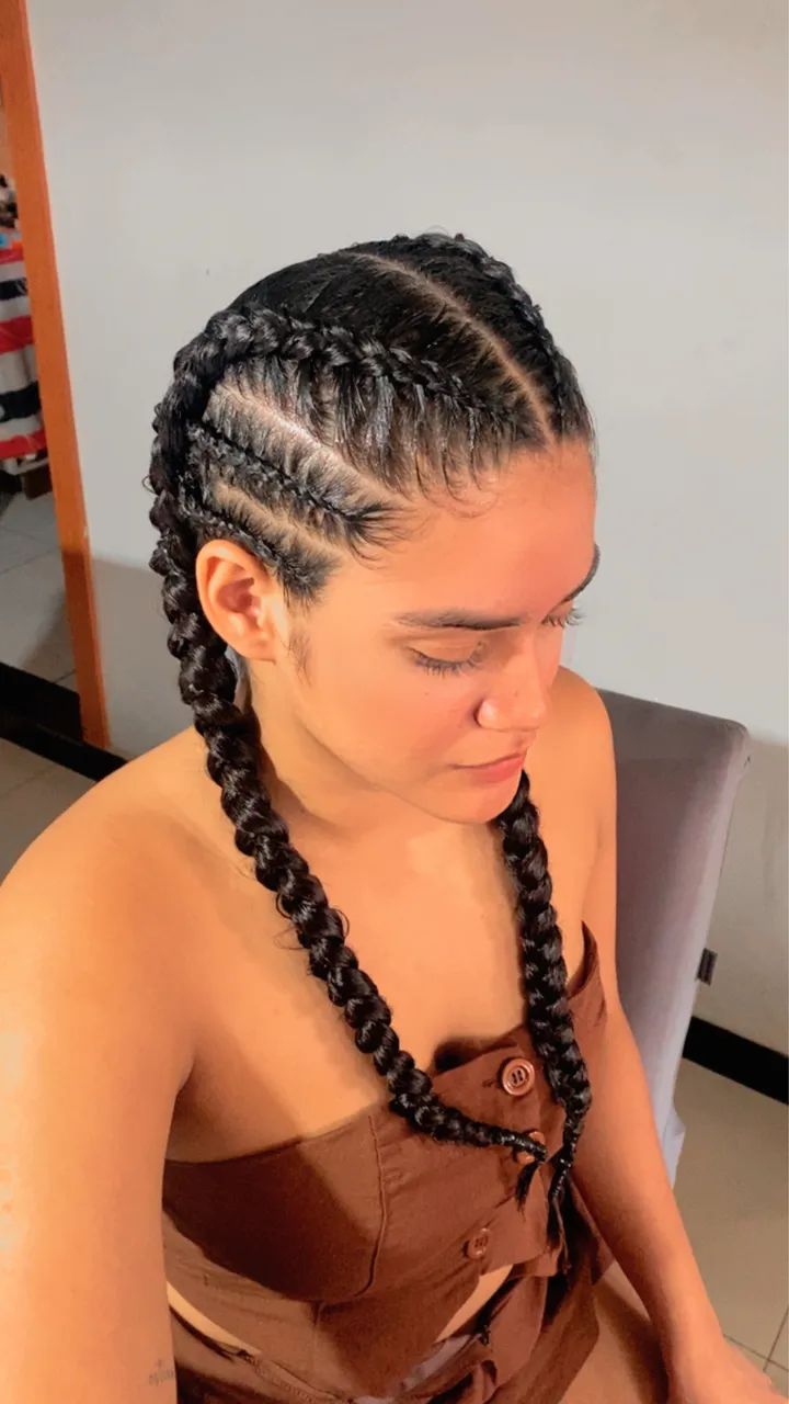 Tranças nago masculino e feminino  - Foto 5