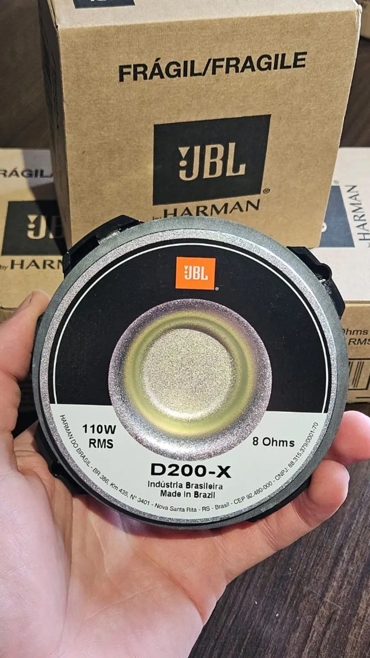Driver D200x Jbl 110wrms 8ohms para Corneta 1 polegada - Foto 4