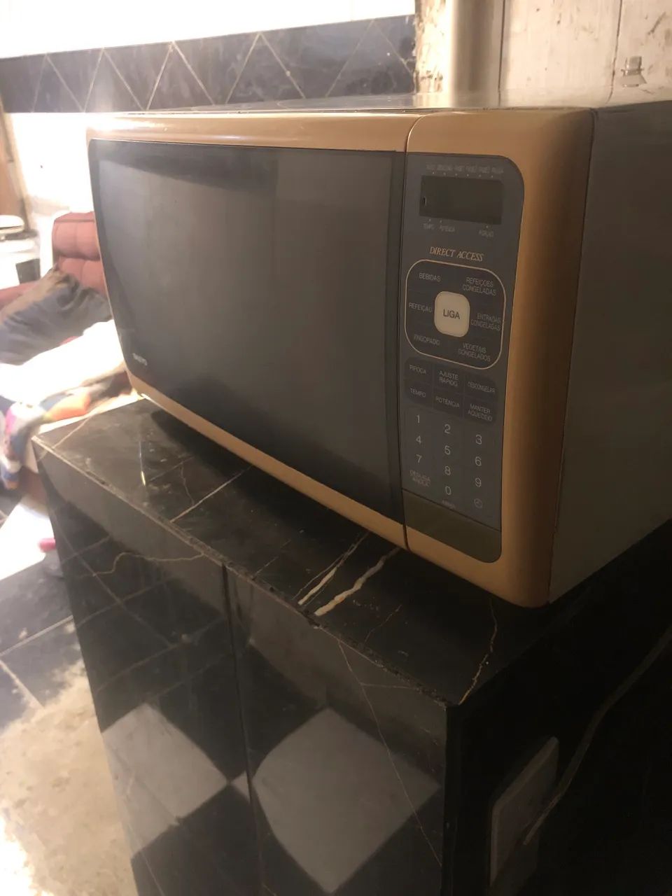 Micro-ondas Sanyo EM-804 TGR - Funcionando Perfeitamente