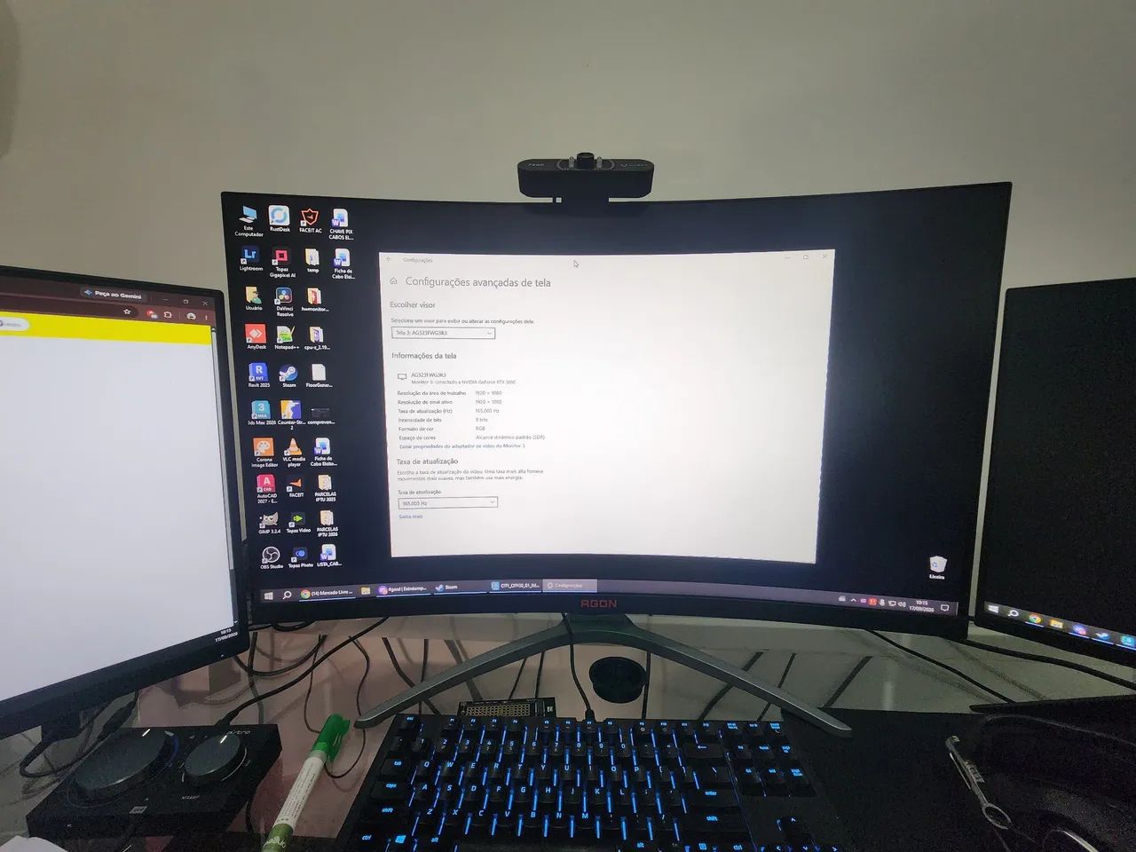 Monitor AOC AGON 32" 165hz  - Foto 2