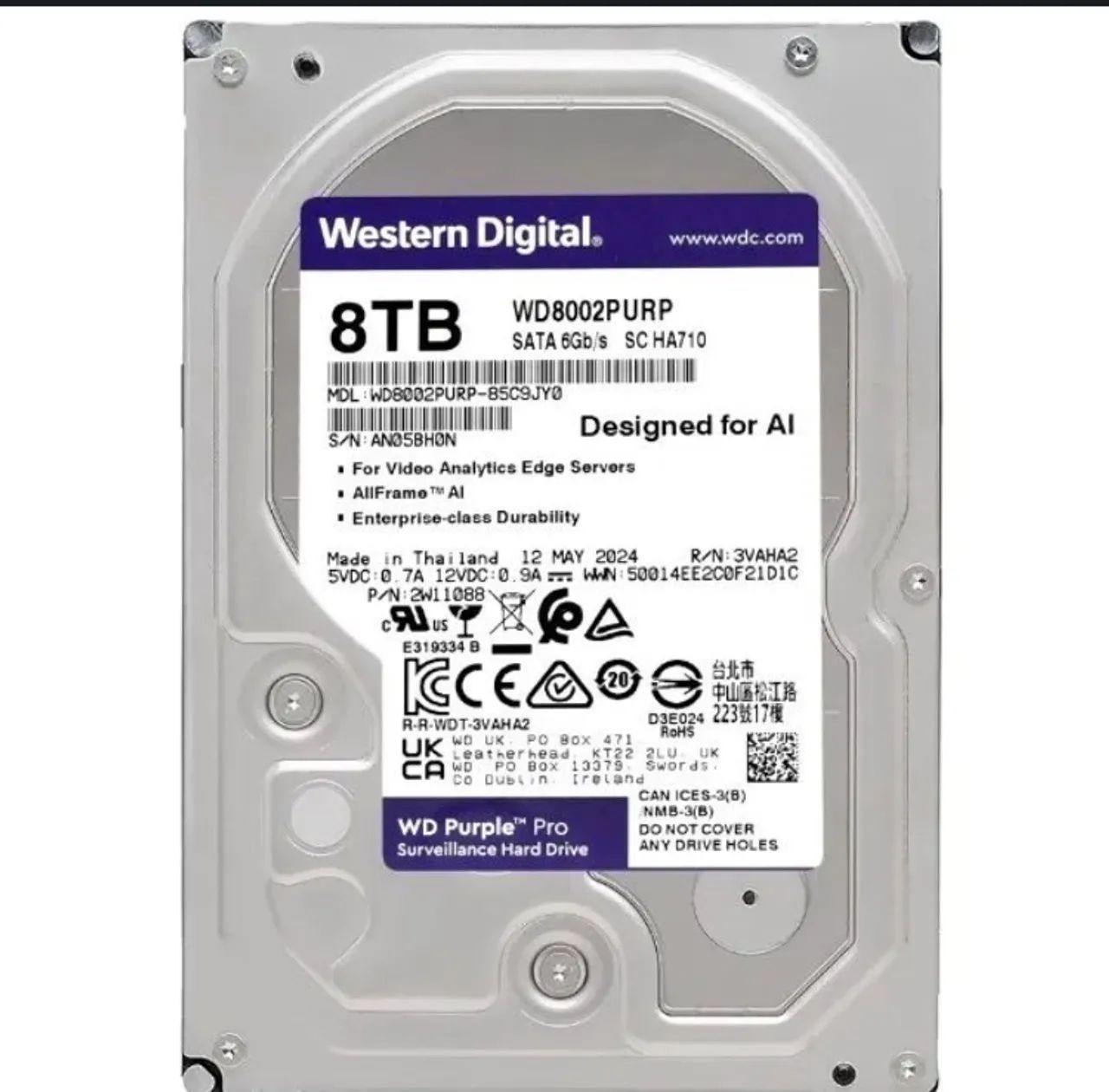Hd 8 tb perfeito estado de funcionamento 