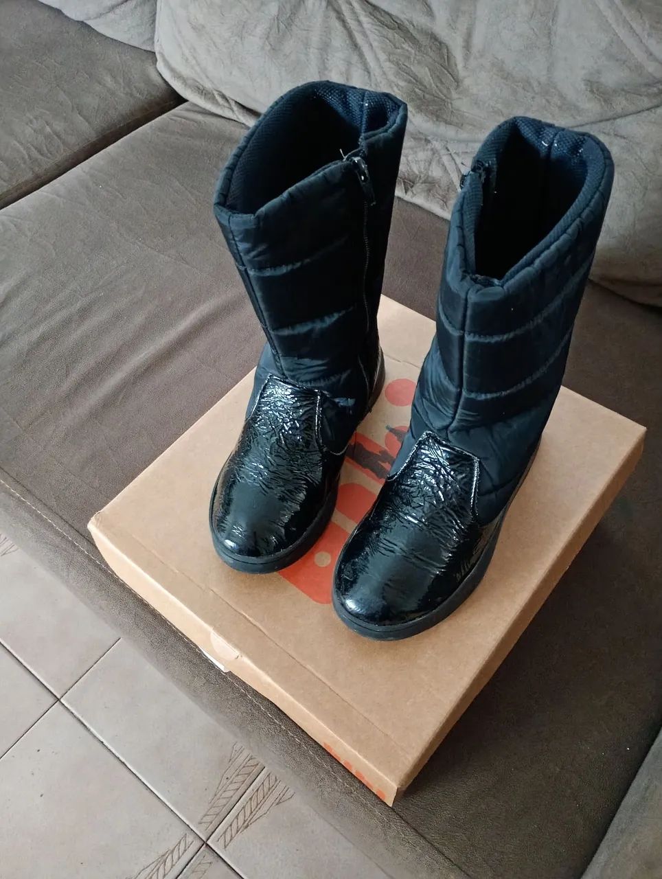 Bota infantil Bibi tamanho 30 - Foto 2