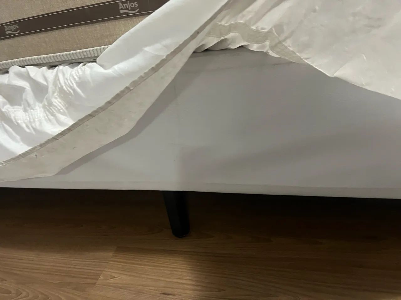 Cama viúva , box e colchão anjos  - Foto 2