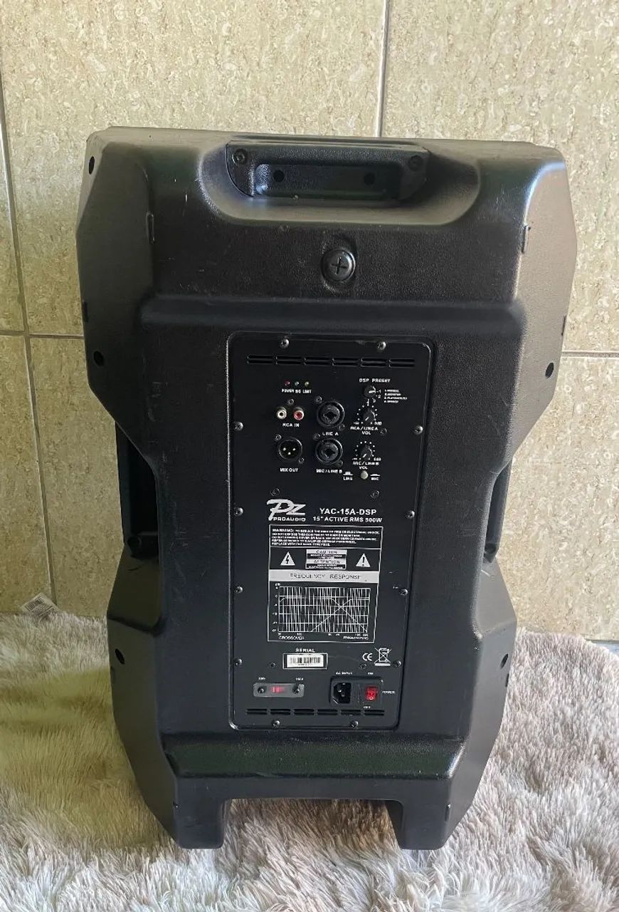 Caixa Pz ativa 15 polegadas 1000W  - Foto 4