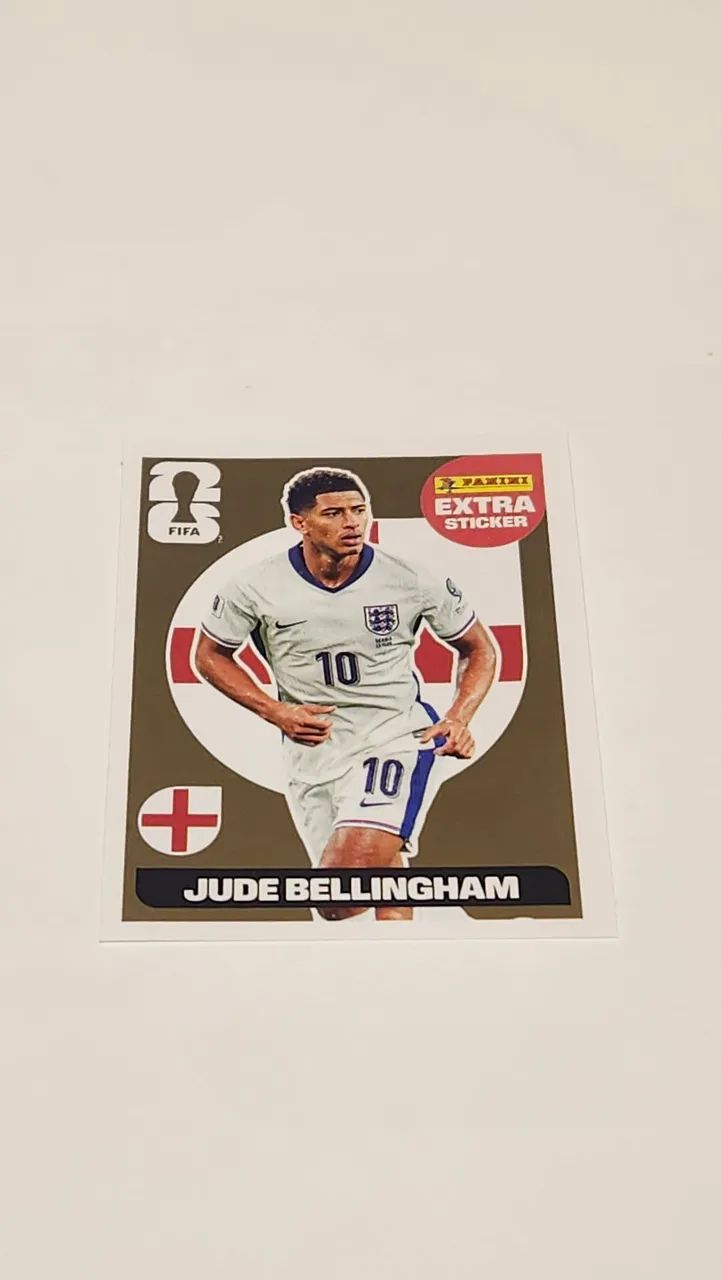 Extra Sticker Bellingham Ouro