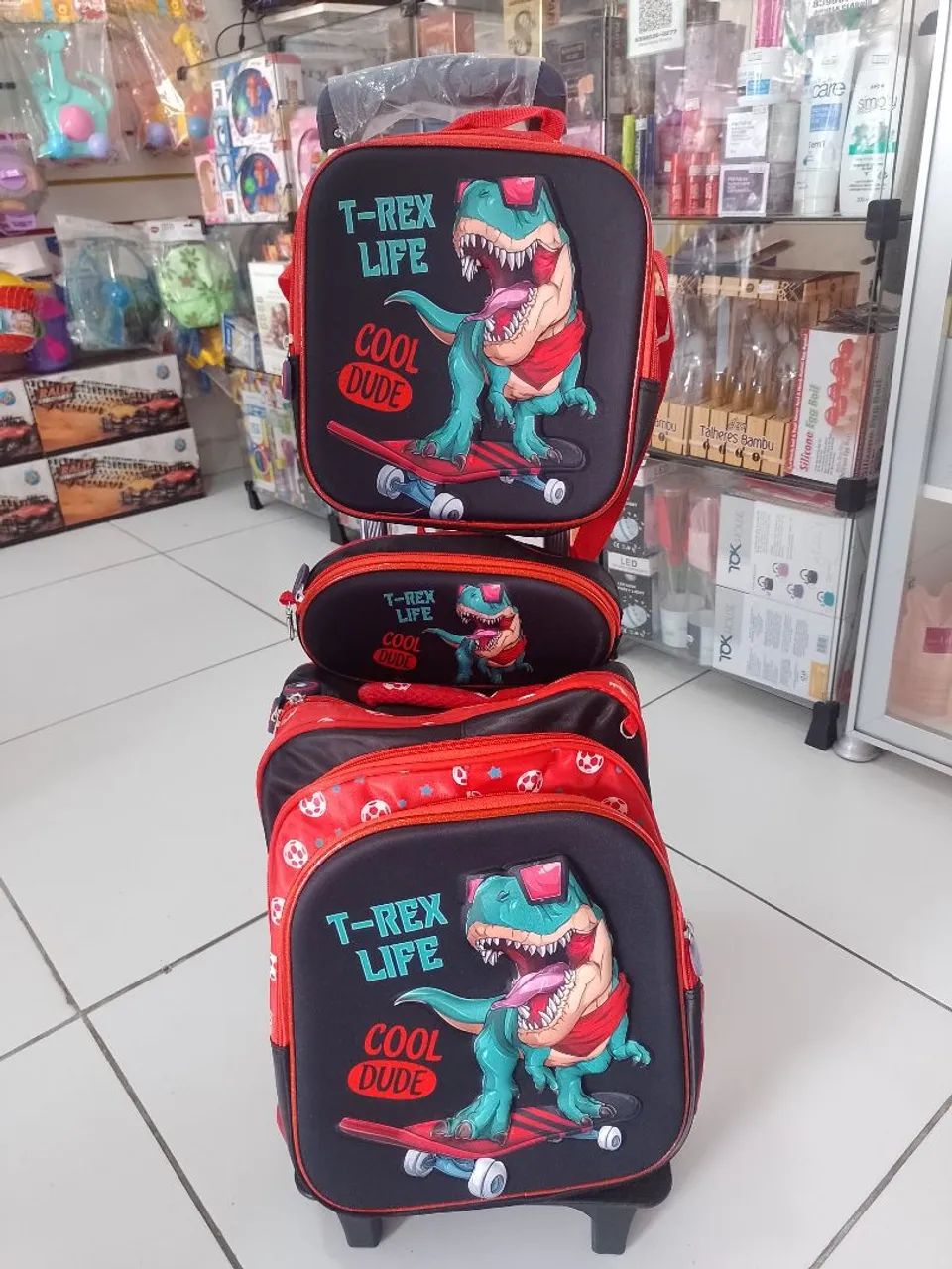 Kit mochila infantil 