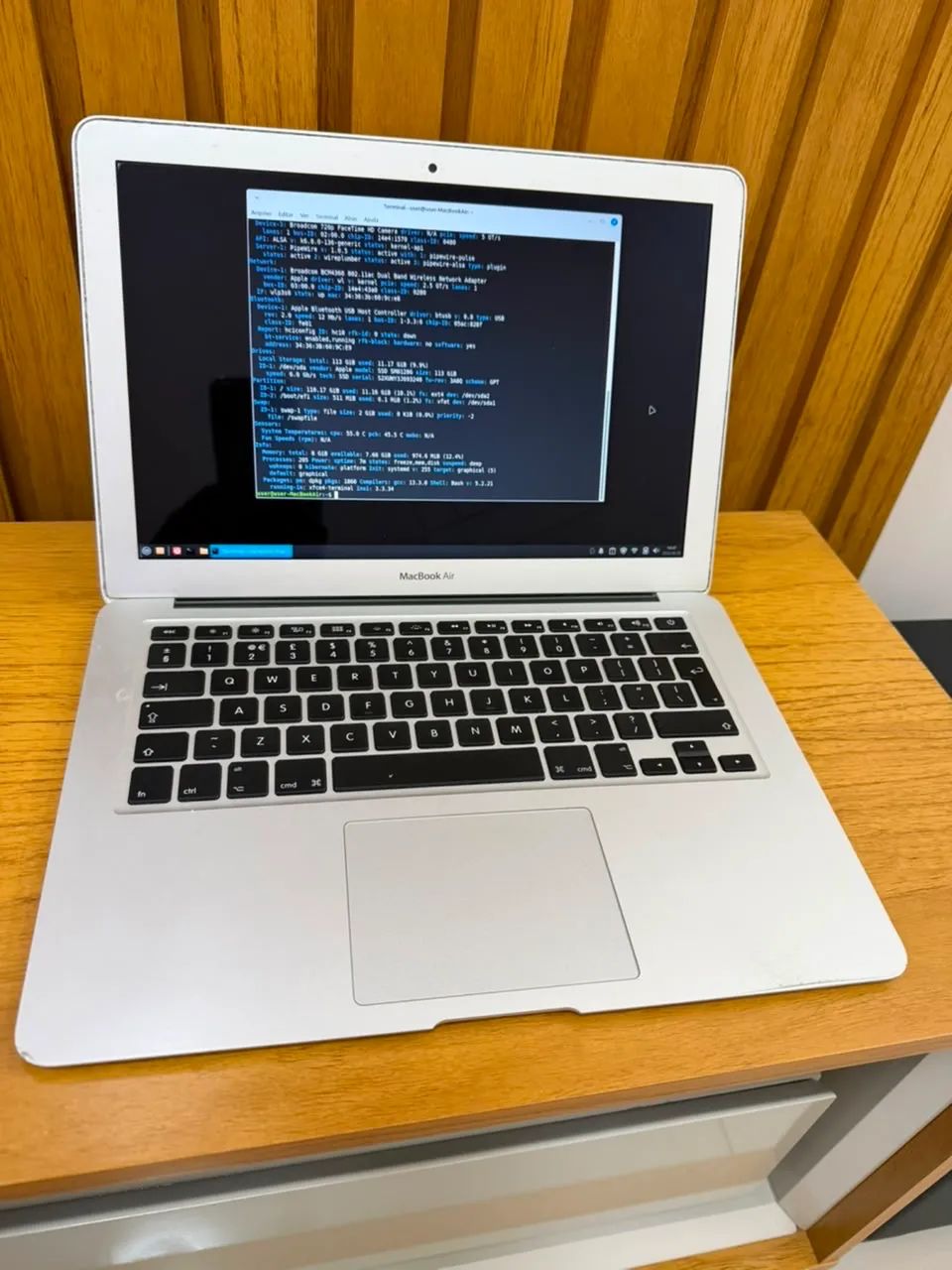 MacBook Air 13 (2011), processador Intel, 8GB de memória RAM, SSD de 128GB - Foto 3