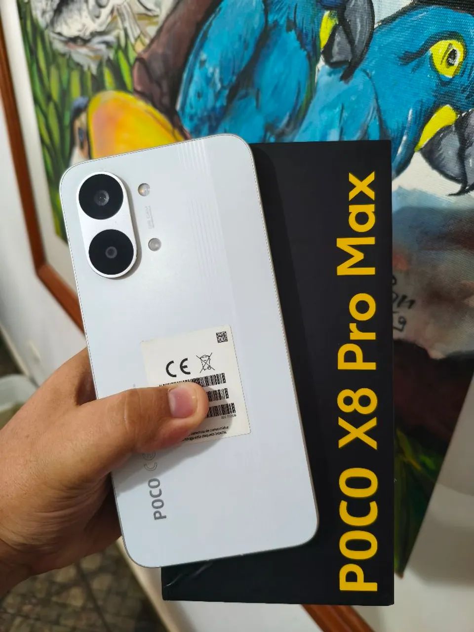 Poco X8 Pro 12/512 - Branco - Ac Olxpay
