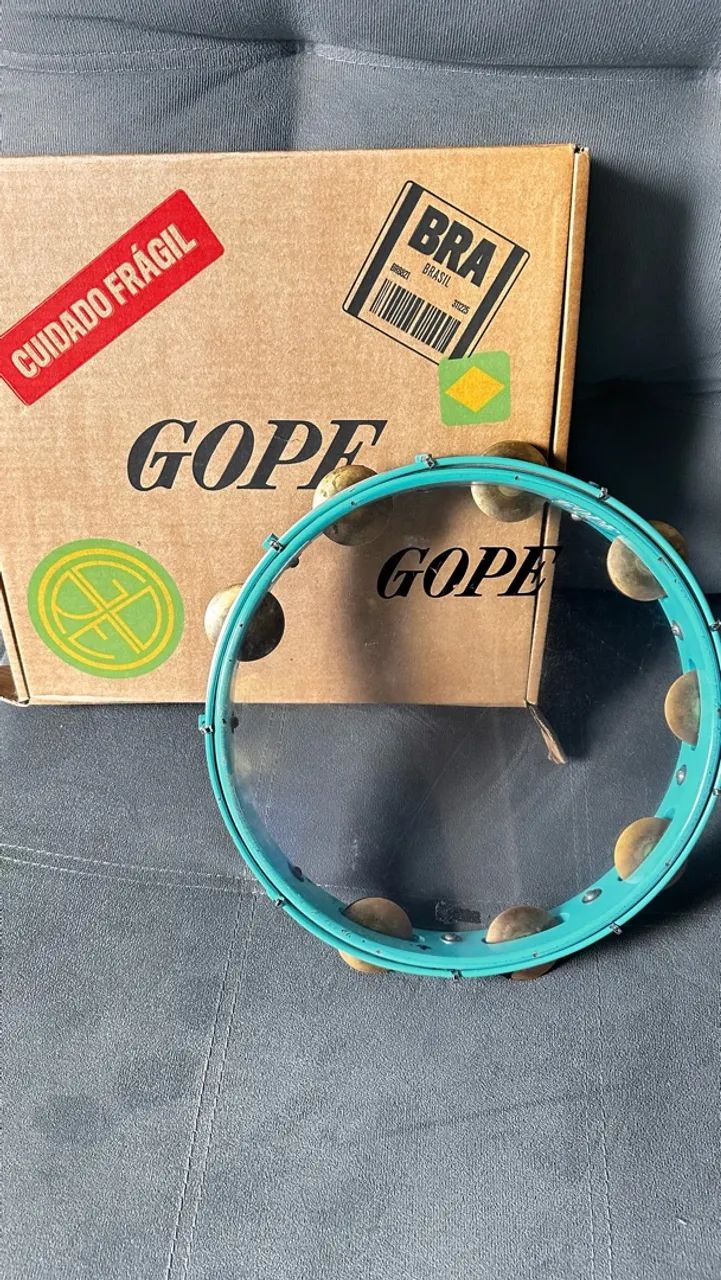 PANDEIRO SUPER LEVE DA GOPE 12 POLEGADAS 