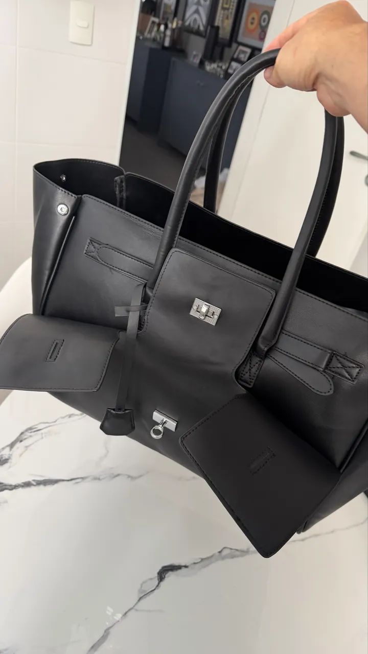 Bolsa design Birkin  - Foto 3