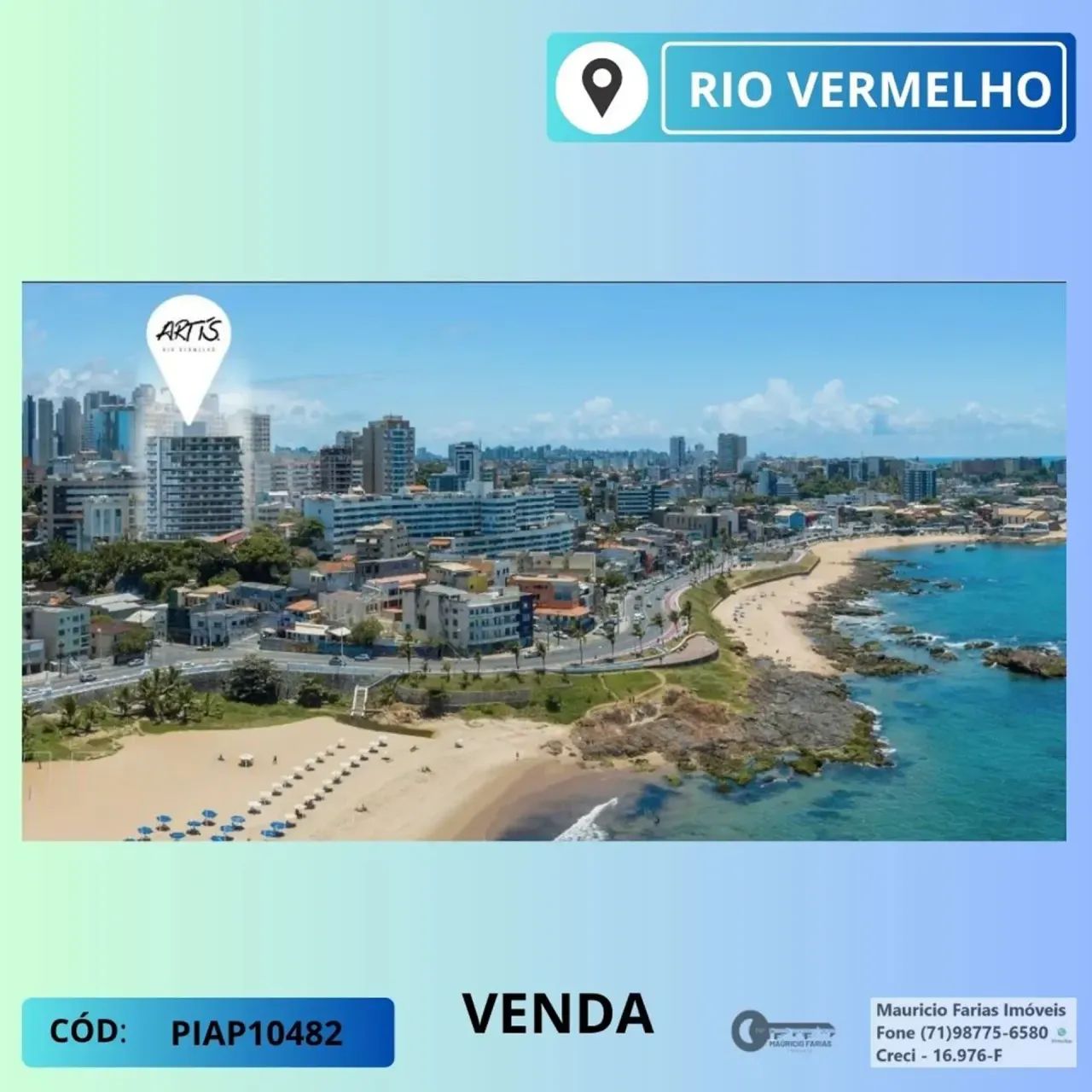 APARTAMENTO QUARTO E SALA COM 45M² NO RIO VERMELHO - Foto 5
