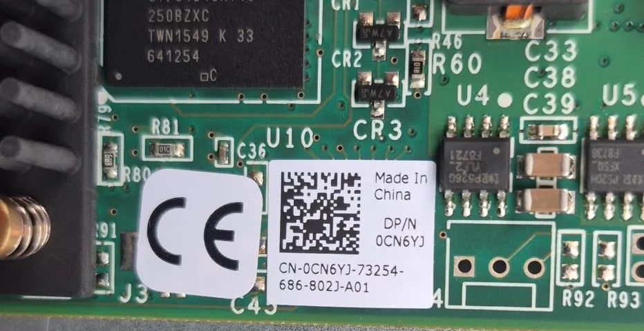 Placa Rede Dell 0cdnpw 1x Sfp+ 8gb  - Foto 2