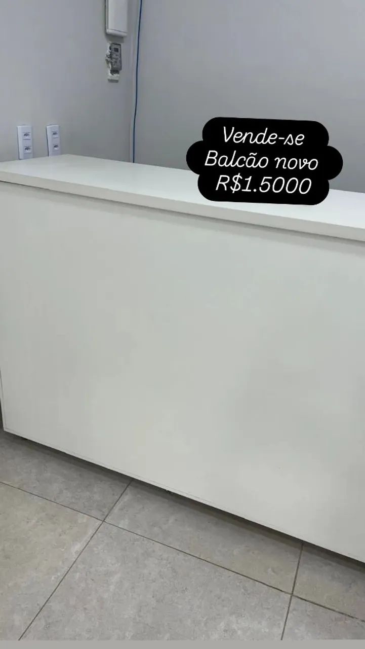 Balcão novo 