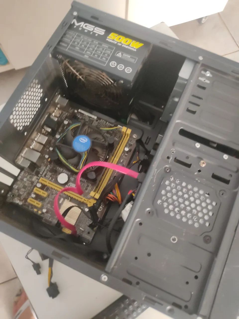 cpu básico com SSD e hd