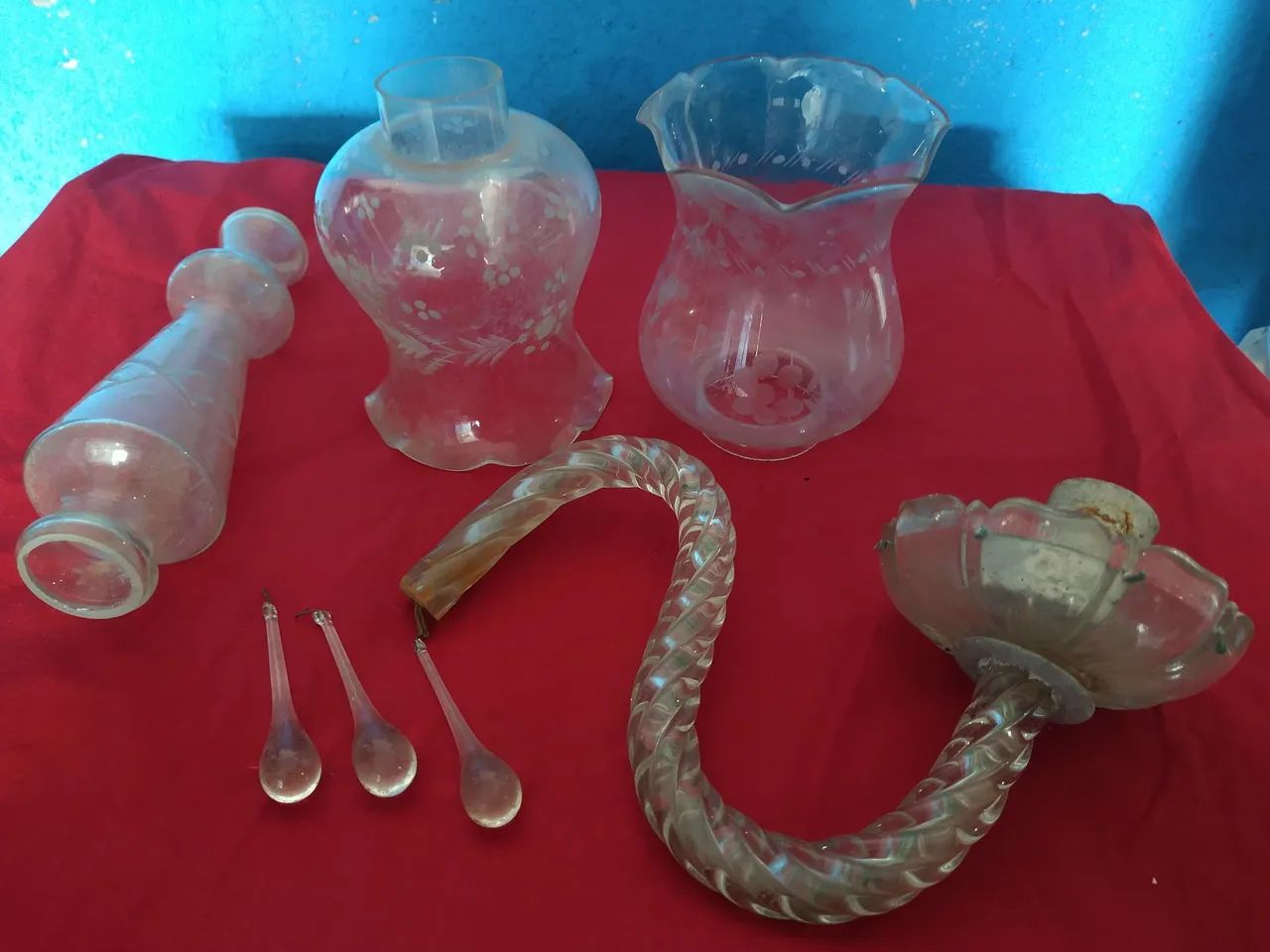 Peças Lustres antigos - Foto 2