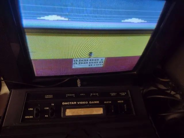 Cartucho Com 2 Jogos Atari - Motocross / Pole Position - Foto 4