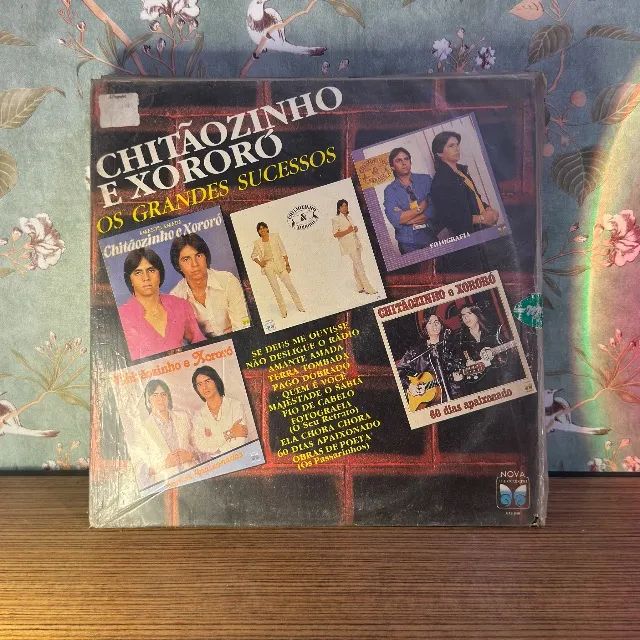 Disco de vinil CHITÃOZINHO E XORORÓ OS GRANDES SUCESSOS