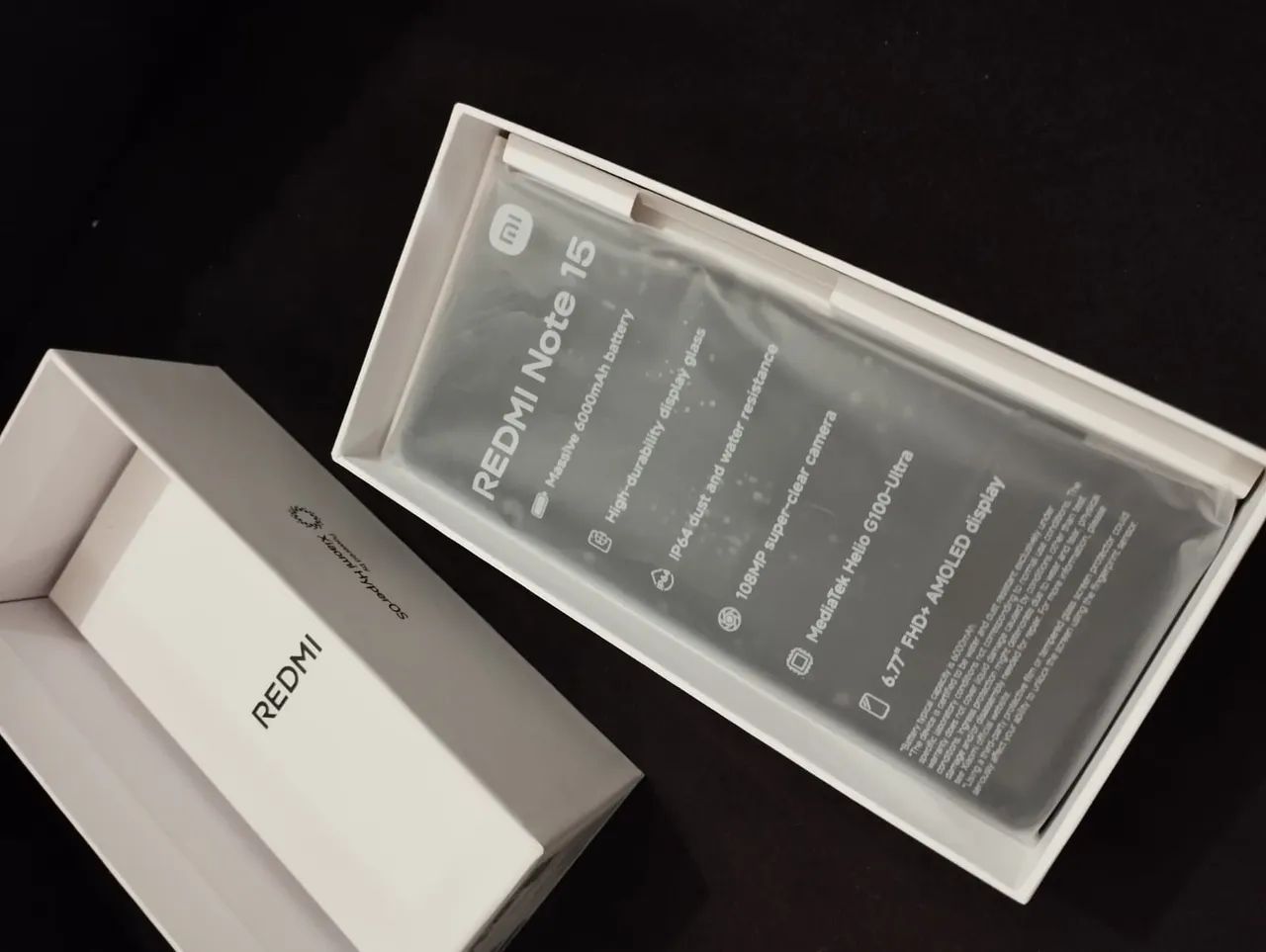 Xiaomi Redmi Note 15, semi novo troco em iPhone  - Foto 4
