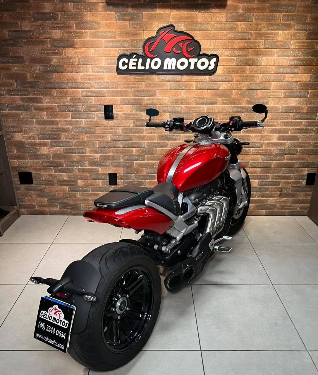 ROCKET III R 2500CC VERMELHA 2021/2021 - Foto 3