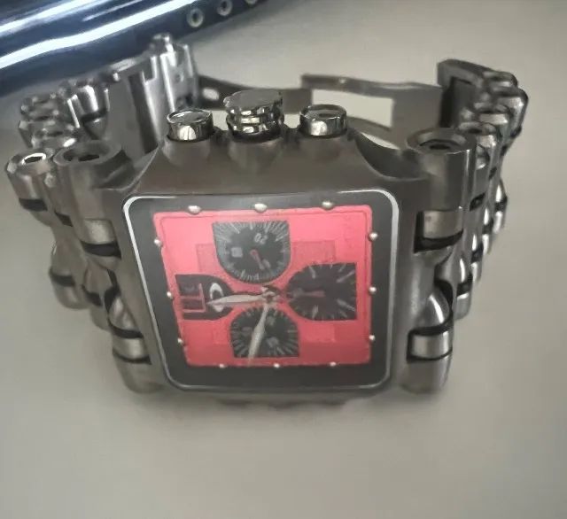 Relógio oakley time tank titanium red  - Foto 2