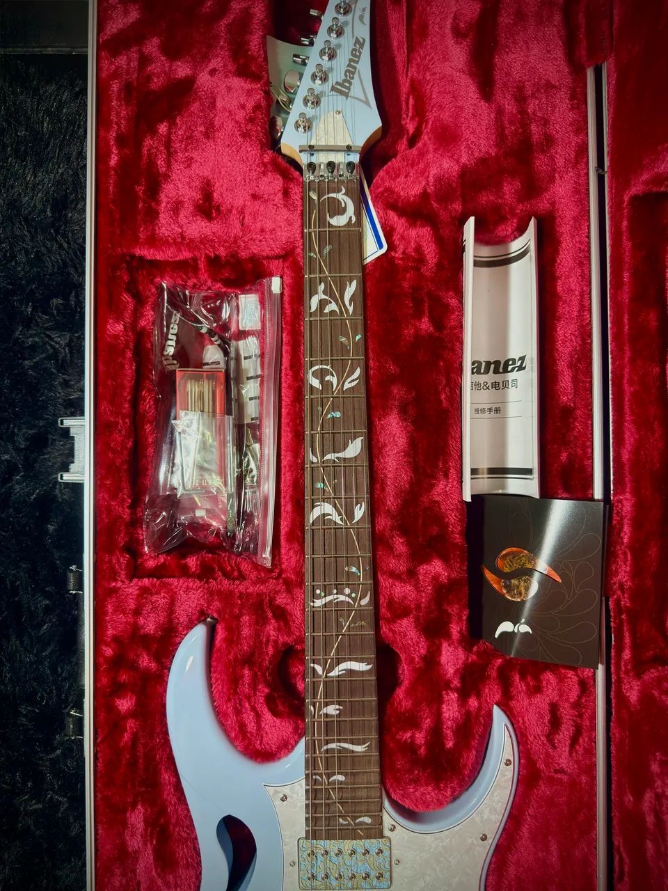Ibanez Pia 3761 Blue Powder Nova sem uso - Foto 4