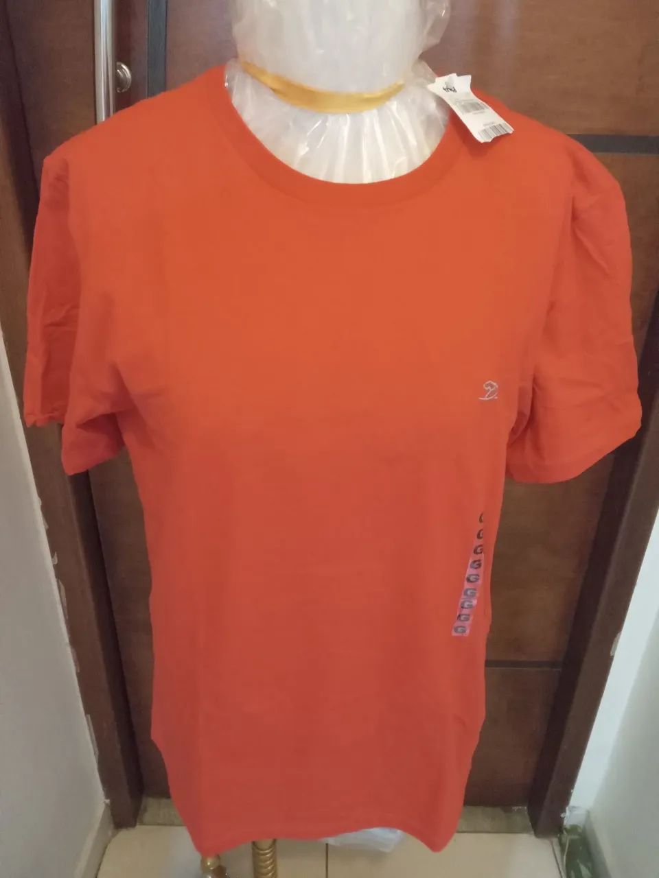 CAMISETA VERMELHA NOVA TAMANHO G