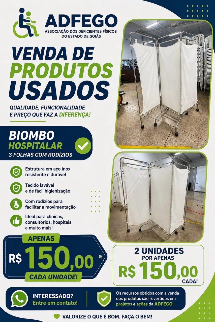 Biombo hospitalar  - Foto 2