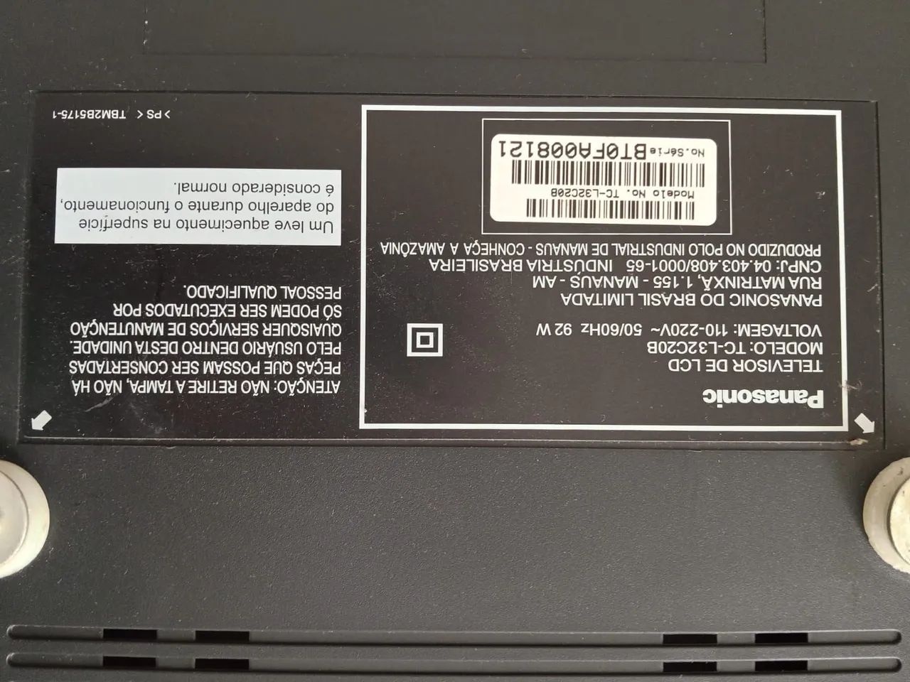 TV PANASONIC NUNCA FOI A CONSERTO - Foto 2