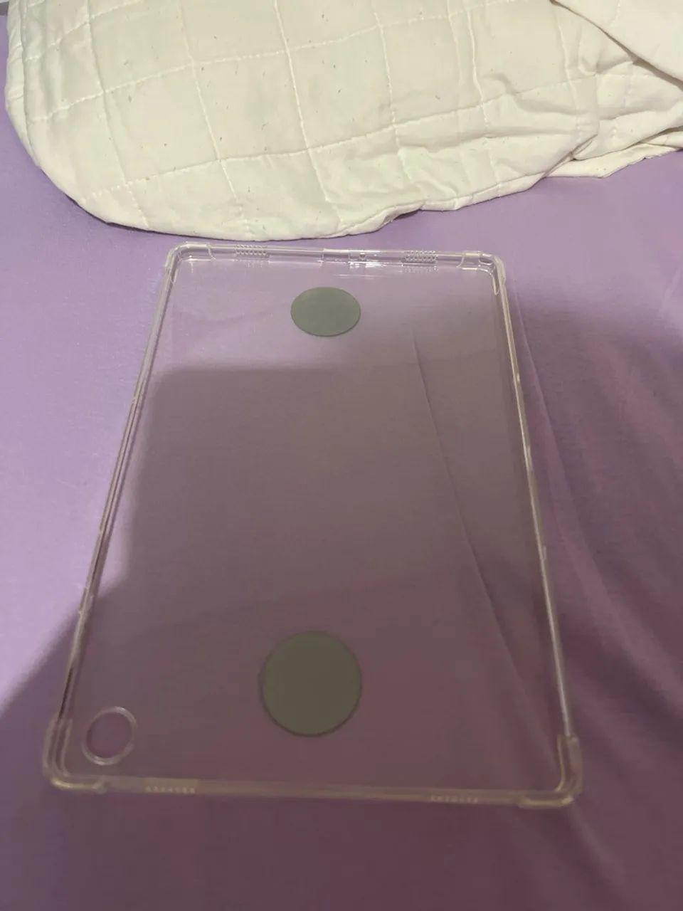 capa silicone samsung galaxy tab a9 plus - Foto 2
