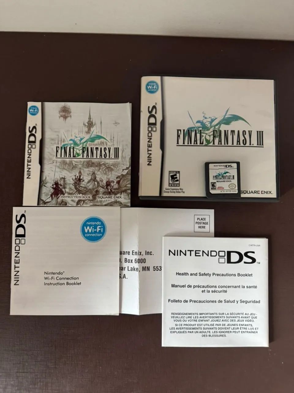 Final Fantasy III Nintendo DS Original Completo 