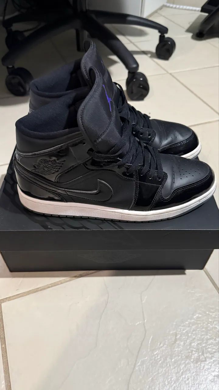 Tênis Air Jordan 1 Mid SE "Space Jam" (Original) - Foto 5
