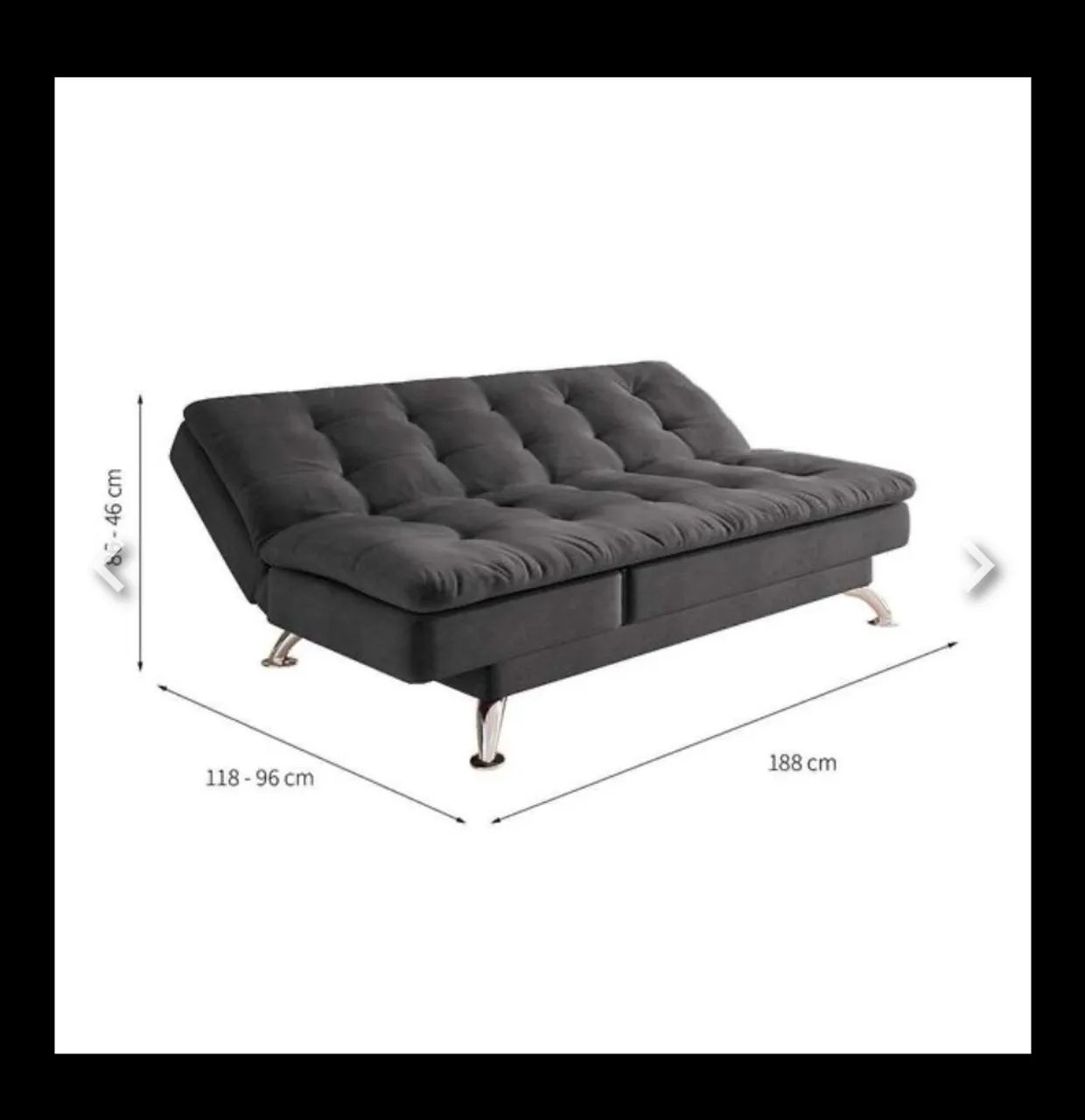 Cama sofá (sofá-cama) - Foto 2