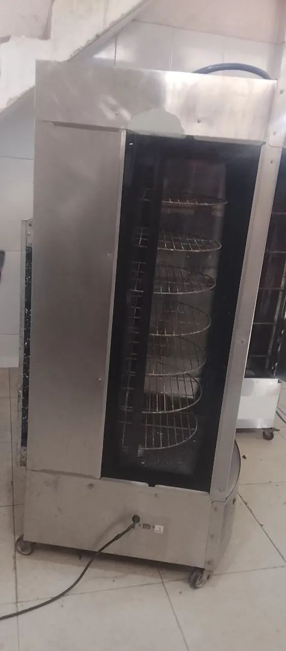 Máquina de frango carrossel 30 frangos  - Foto 4