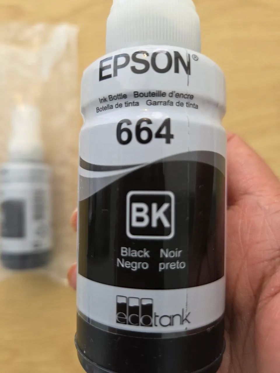 Tinta Impressora Epson Original  664 Preto  - Foto 2