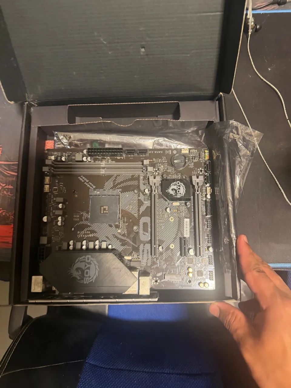 PLACA MÃE AMD B550M SOYO - Foto 3