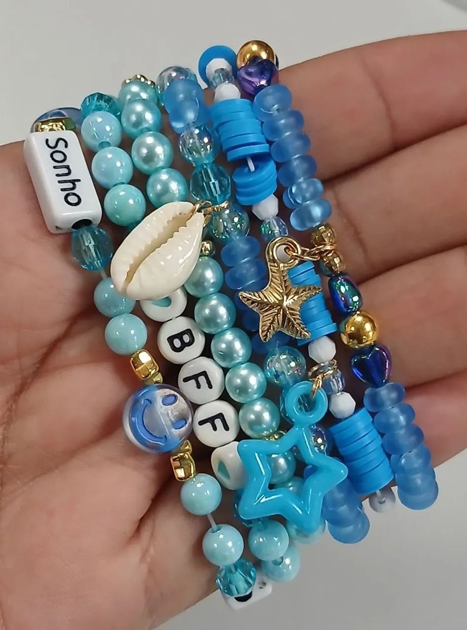 Kit com 6 pulseiras 30,00 - Foto 2