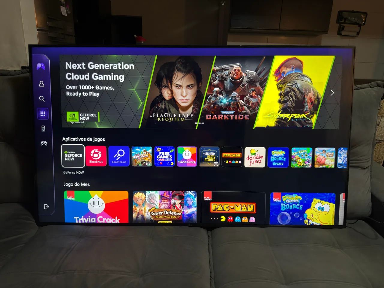 Smart tv 65 Polegadas LG GForce 