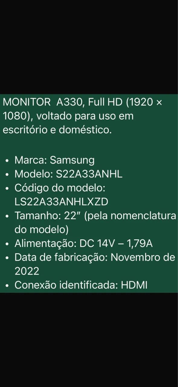 BARATO,  MONITOR SANSUNG  A330 , - Foto 4