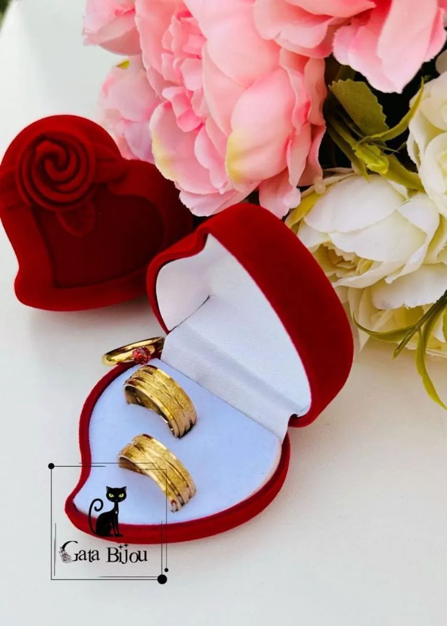ALIANÇA DE NAMORO NOIVADO E CASAMENTO  - Foto 2