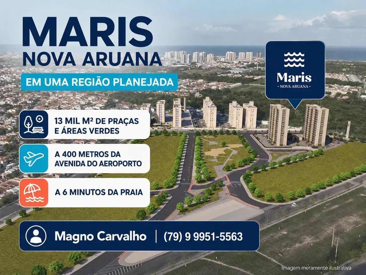 Maris Nova Aruana Aeroporto Região Planejada - Foto 2