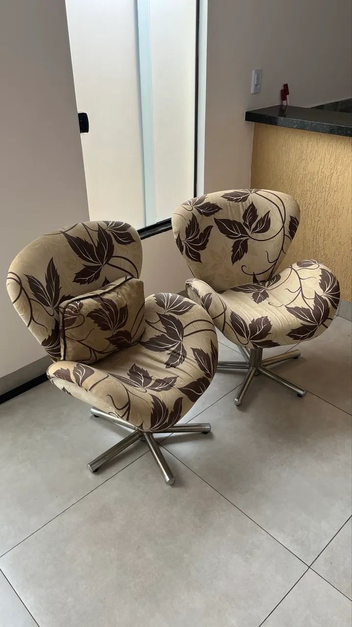 Poltronas Giratórias Premim(o par) - Foto 3