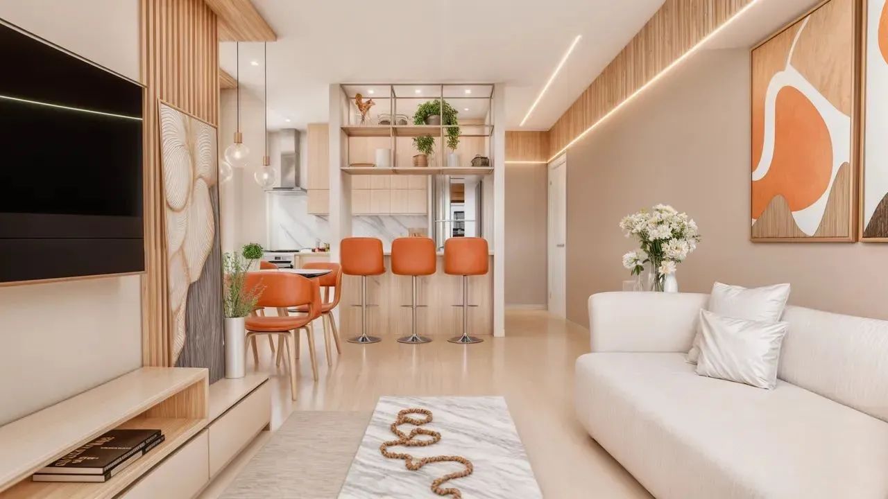 (RCR)  Amplo 2 quartos | 56 a 62m² | Dalva Bacelar | Candeias | Entrega 2027 - Foto 5