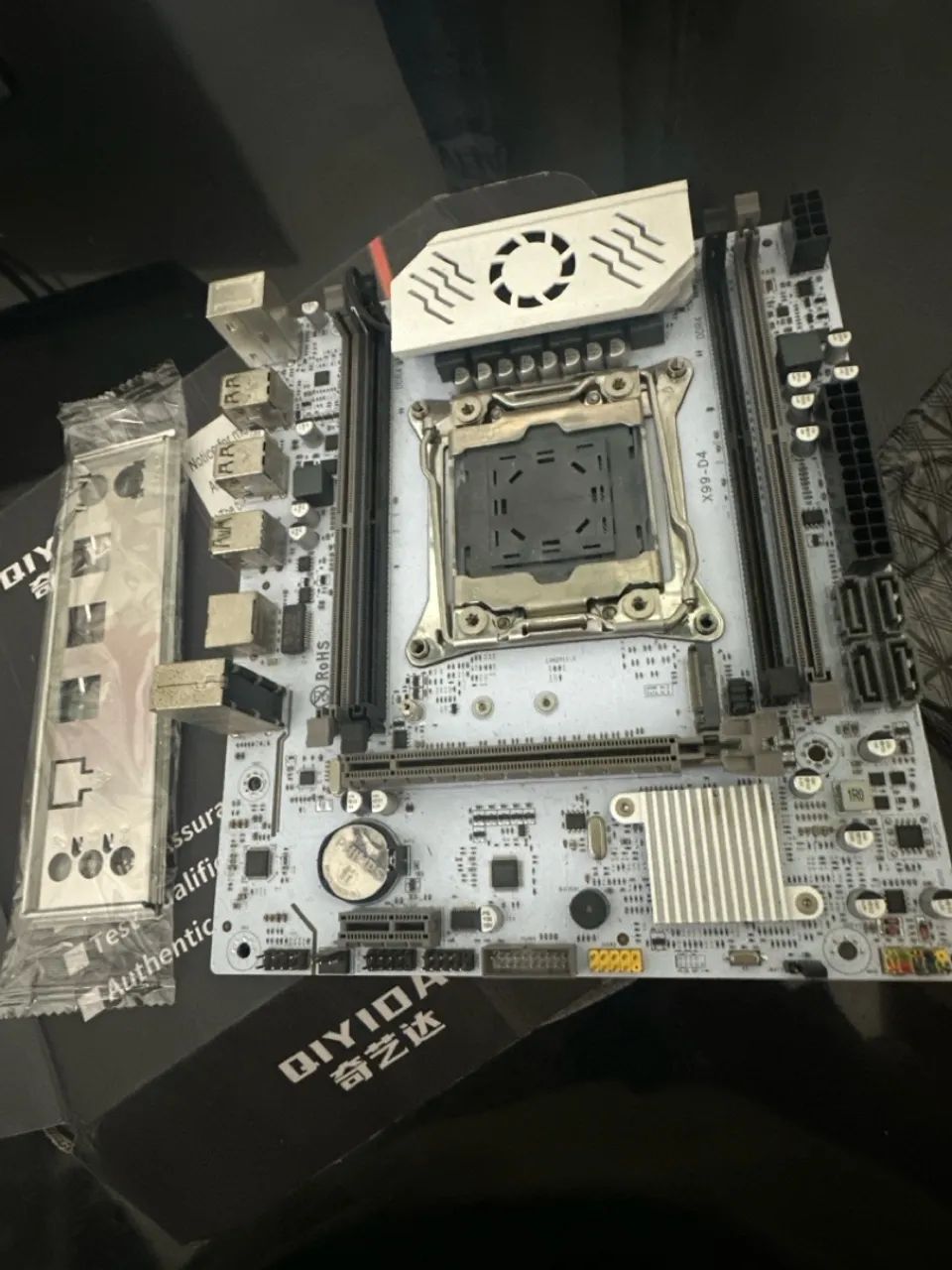 Placa mãe x99 D4 ROHS Branca