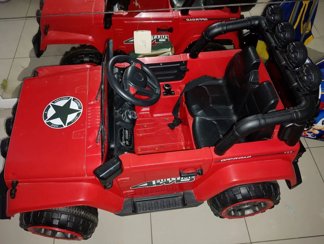 Carrinho elétrico 