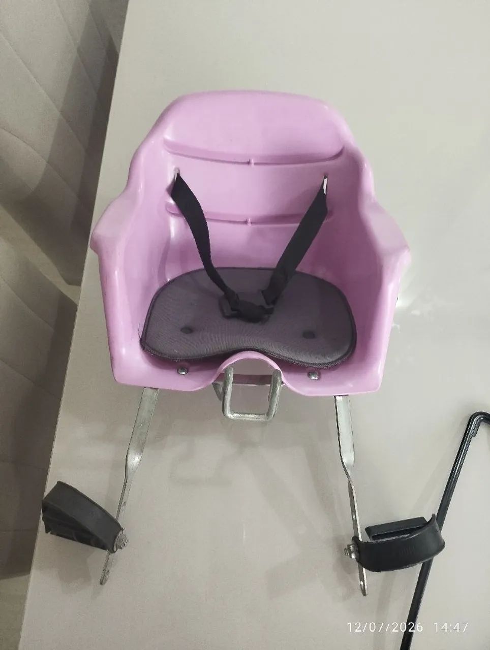 Cadeirinha infantil para bicicleta  - Foto 2