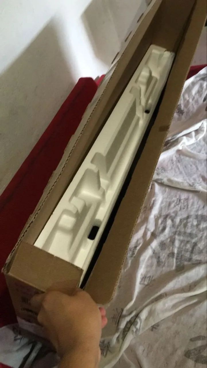 Caixa de papel para tv 43 polegadas! Aceito proposta  - Foto 2