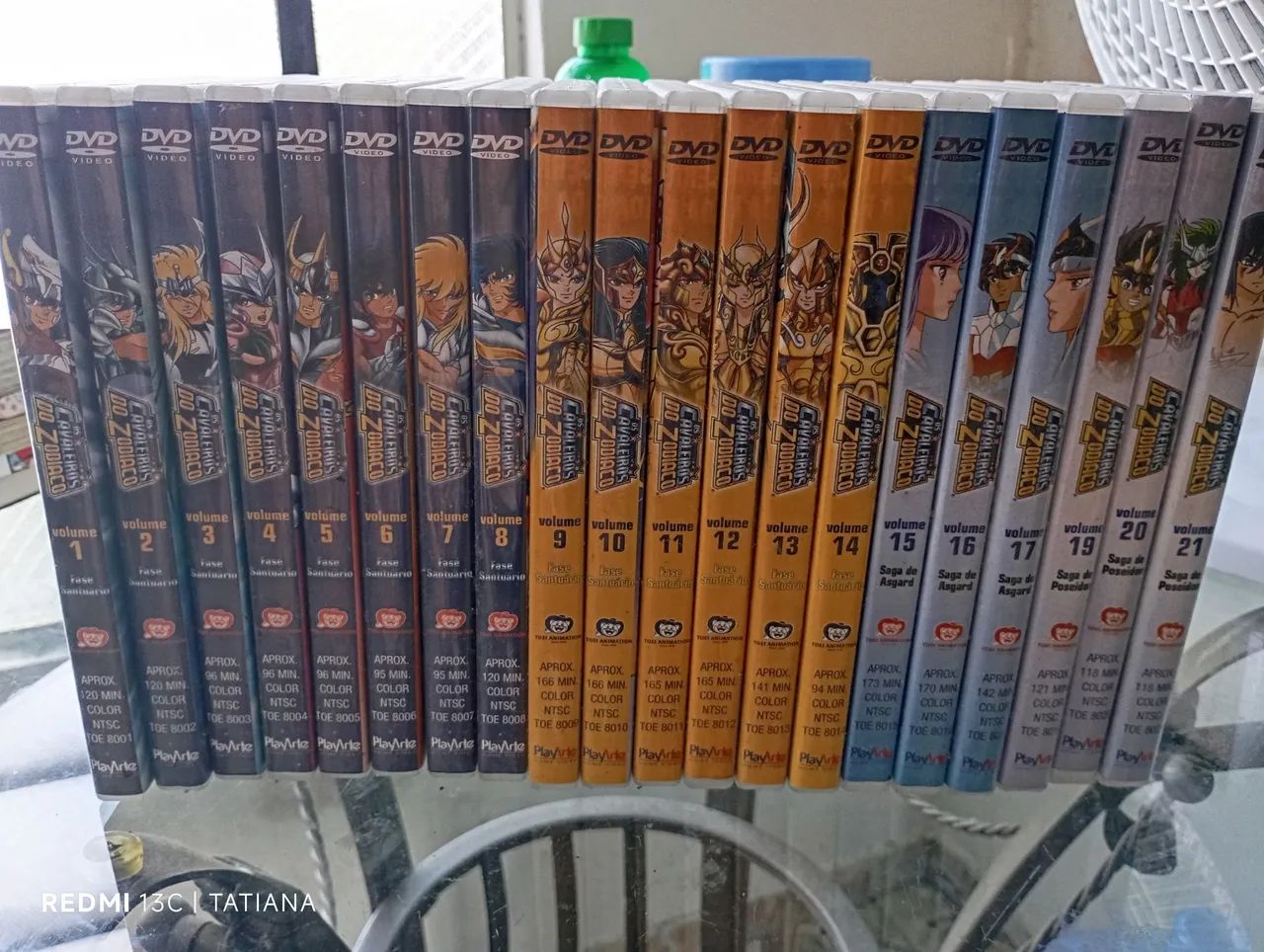 COLEÇÃO DVD CAVALEIROS DO ZODÍACO  - Foto 3
